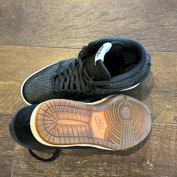 Women's Nike Dunk Sky High Black and White Sneakers - Picture 9 of 9